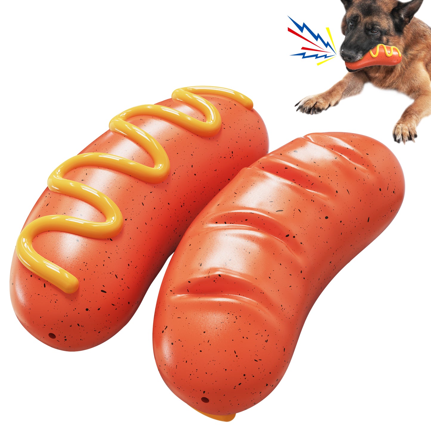 Squeaky Sausage Dog Toy